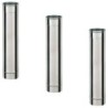 Tuyau de cheminée simple paroi inox bois fioul 100 cm