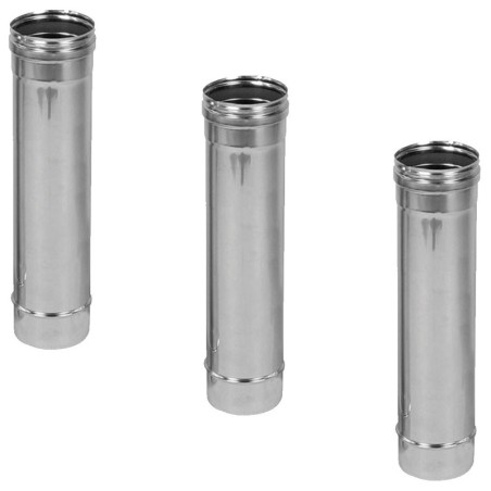 Conduit de cheminée simple paroi inox - TIG500