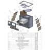 RUSTICO Cuisinière à bois A+ 10 KW