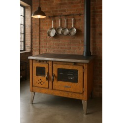 RUSTICO CORTEN Cuisinière à...