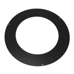 Kit Conduit concentrique avec élément réglable sortie en façade pour poêle ou chaudière bois gaz fioul biomasse granulés Ø80/125