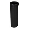 Kit Conduit concentrique avec élément réglable sortie en façade pour poêle ou chaudière bois gaz fioul biomasse granulés Ø80/125