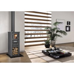 Lima Poêle à bois 6KW
