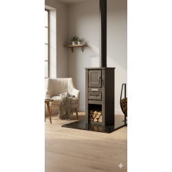 Lima Basic Poêle à bois 6KW