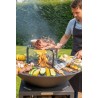 Set Barbecue Brasero en Acier Inoxydable 10 pièces