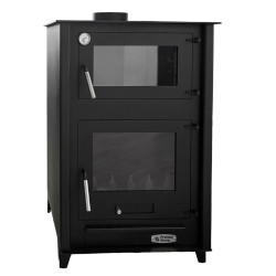 Maestro Poêle à bois avec four 13 KW