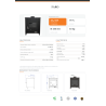 Faro Poêle à bois 10.6 KW