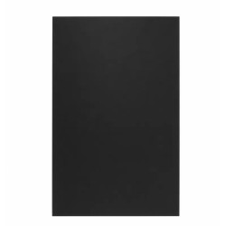 Protection murale rectangulaire pour poêle 85 x 120 cm - Noir